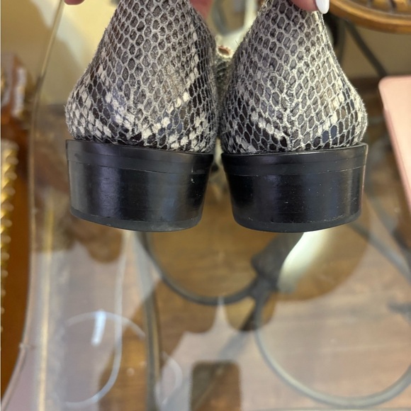 Snakeskin Pattern Women's Shoes Size 6 - Picture 5 of 13
